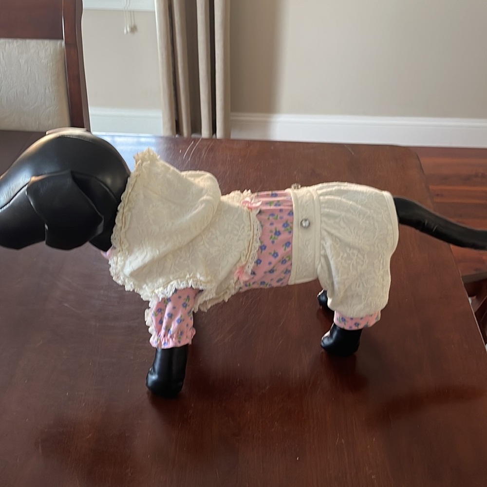 Wooflink size 3 onesie with matching Hooded jacket